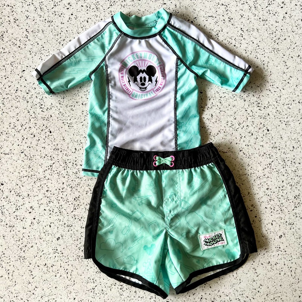 Disney Mickey Mouse Rashguard set – 3T